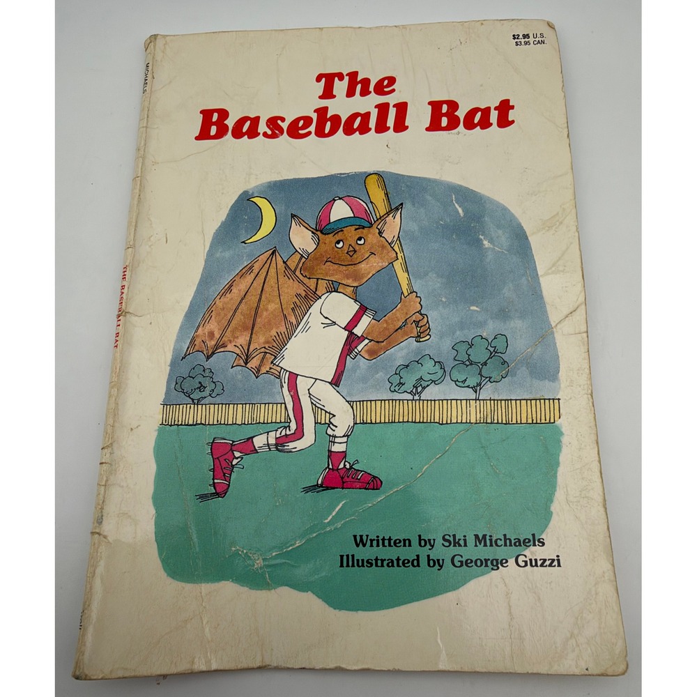 Vintage 1986 The Baseball Bat Ski Michaels Troll Associates Paperback Book
